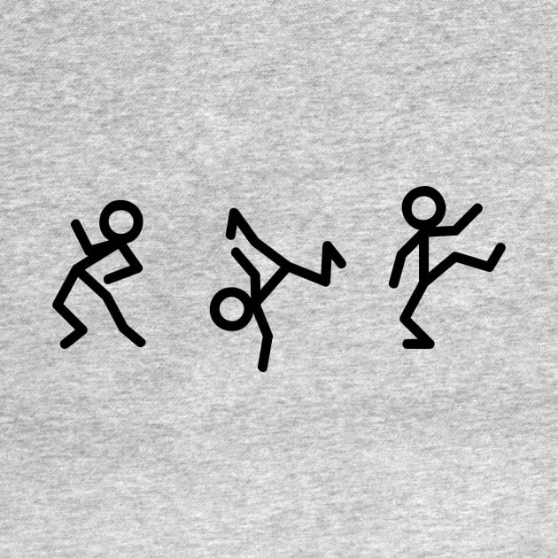 Dancing Stickmen by schlag.art